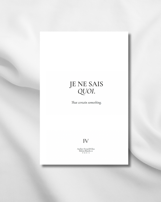 FrenchVibes Notebook | Édition Blanche