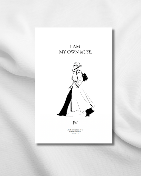 I AM MY OWN MUSE - FrenchVibes Muse Journal 01