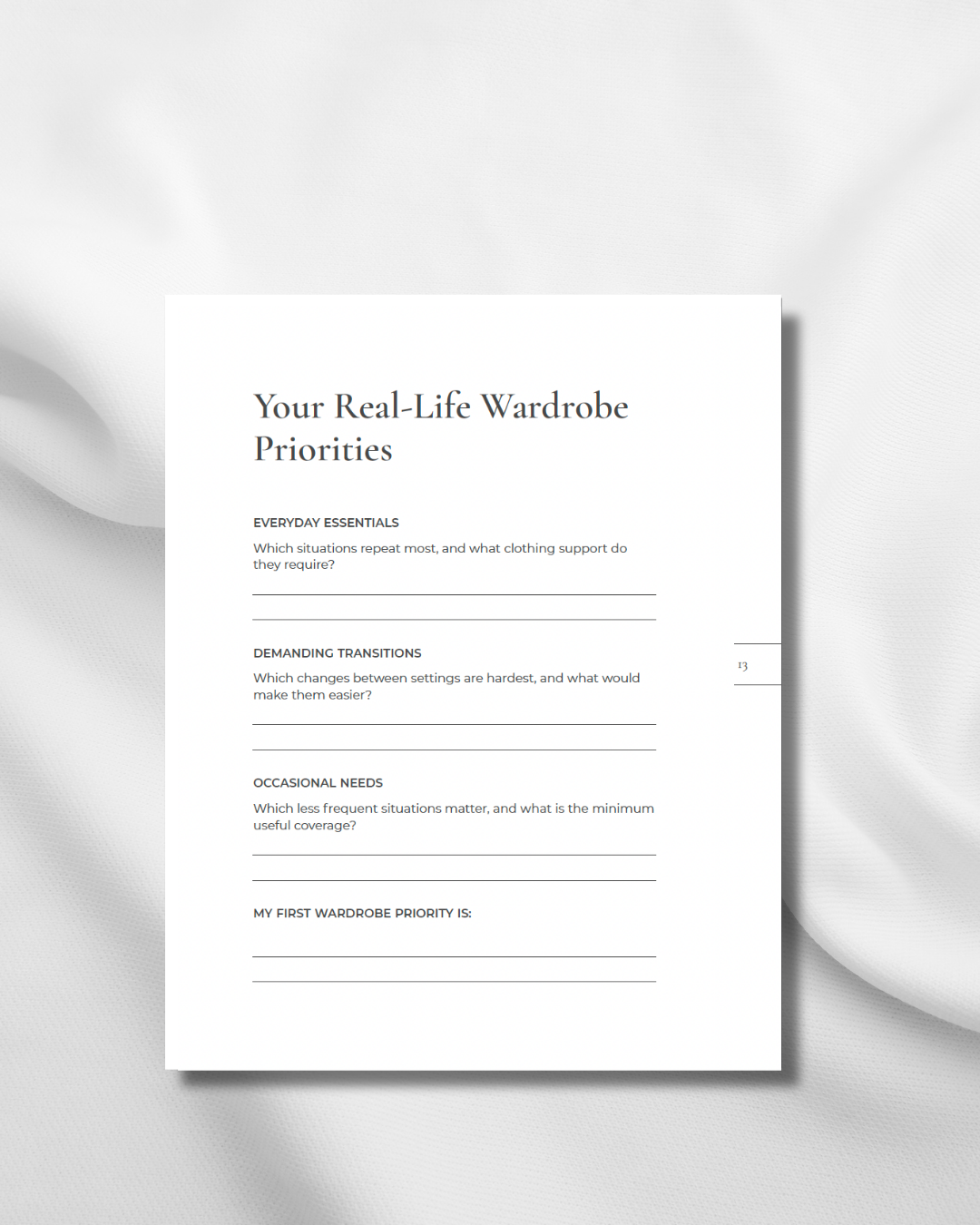 The Capsule Wardrobe Planner