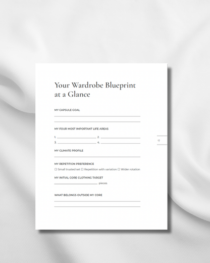 The Capsule Wardrobe Planner