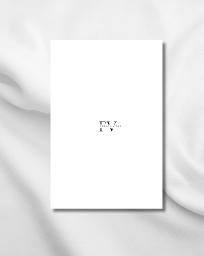 FrenchVibes Notebook |  Édition Blanche